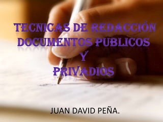 JUAN DAVID PEÑA.
 