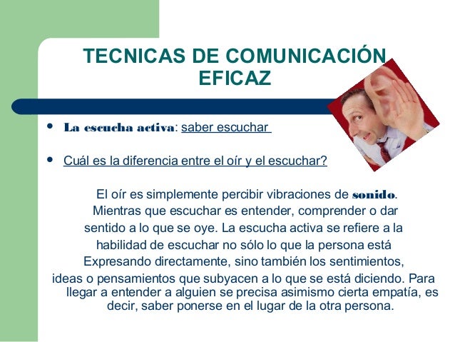 Técnicas de Comunicación