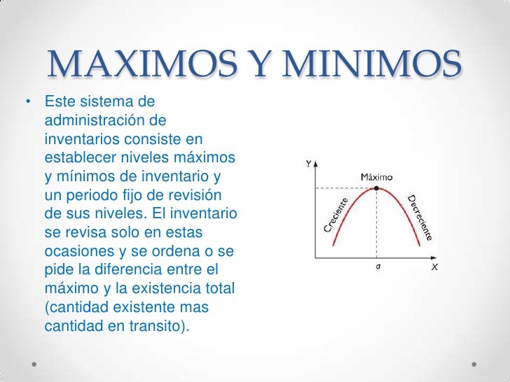 Tecnicas de control de inventario