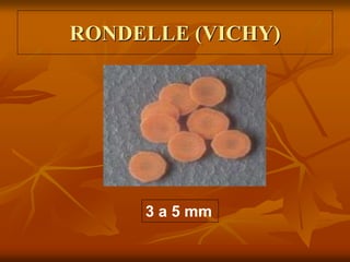 RONDELLE (VICHY)
3 a 5 mm
 