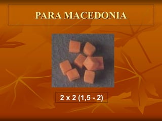 PARA MACEDONIA
2 x 2 (1,5 - 2)
 