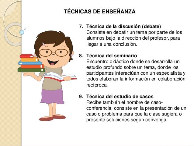 Tecnicas de enseñanza