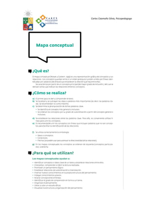 Carlos Caamaño Silvia, Psicopedagogo
 