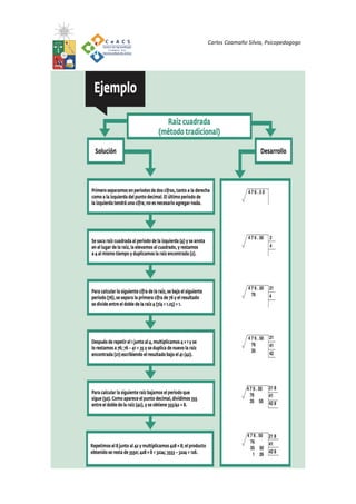 Carlos Caamaño Silvia, Psicopedagogo
 