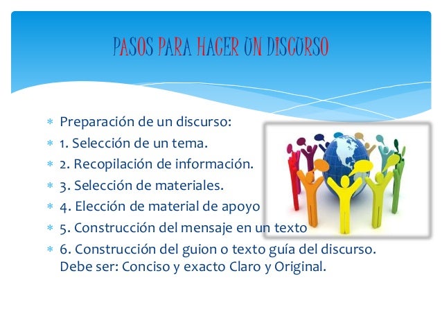 Discurso Oral