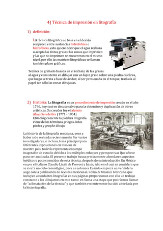 Tecnicas de impresion