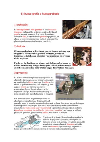 Tecnicas de impresion