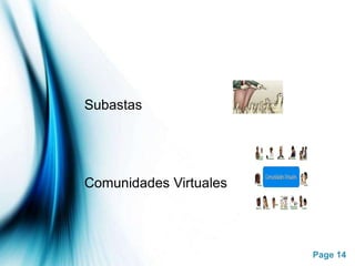 SubastasComunidades Virtuales