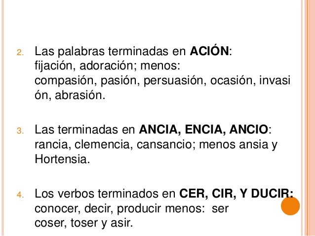 Tecnicas de ortografias