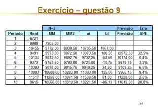 Exercício – questão 9 
114 
 
