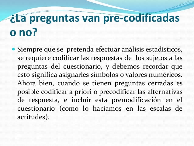 preguntas cerradas no codificadas tecnicas de recolecion de datos cuantitativos y preguntas cerradas no codificadas tecnicas de recolecion de datos cuantitativos y