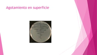 Agotamiento en superficie
 