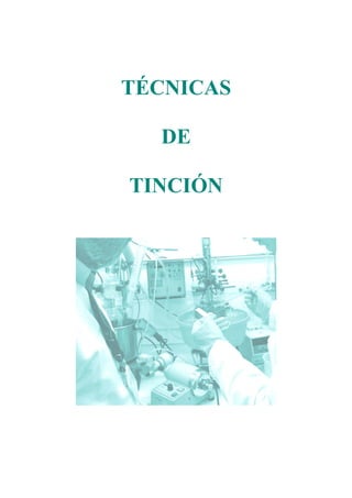 TÉCNICAS

  DE

TINCIÓN
 