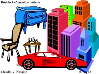 Módulo 1 - Conceitos básicos



        TUDO À NOSSA VOLTA É
         RESULTADO DE UMA
            NEGOCIAÇÃO.




Claudio V. Nasajon             01/28/13
 