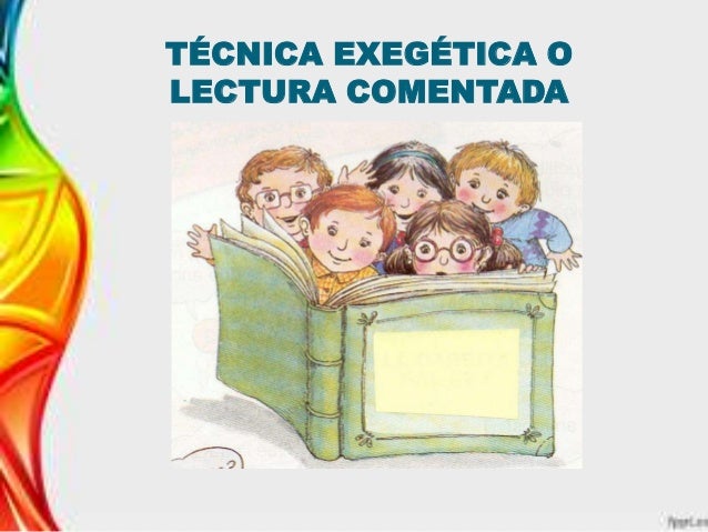 Resultado de imagen para tecnica exegetica