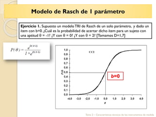 Modelo De Rash TÉCNICAS E INSTRUMENTOS - Tema 2: Características Técnicas de los ...
