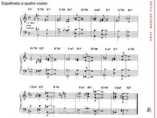 P R O F. M A R C O S F I L H O
Espalhada a quatro vozes:




                            Prof. Marcos Filho - DMUSI-UFSJ
 