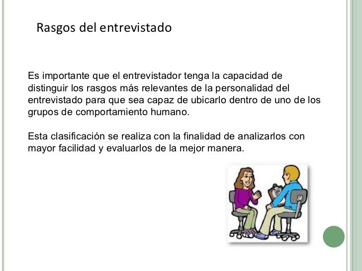 Tecnicas entrevista capitulos 7 8