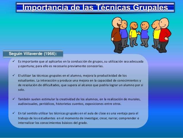 Tecnicas grupales