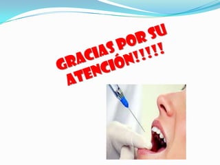 Tecnicas infiltrativas.