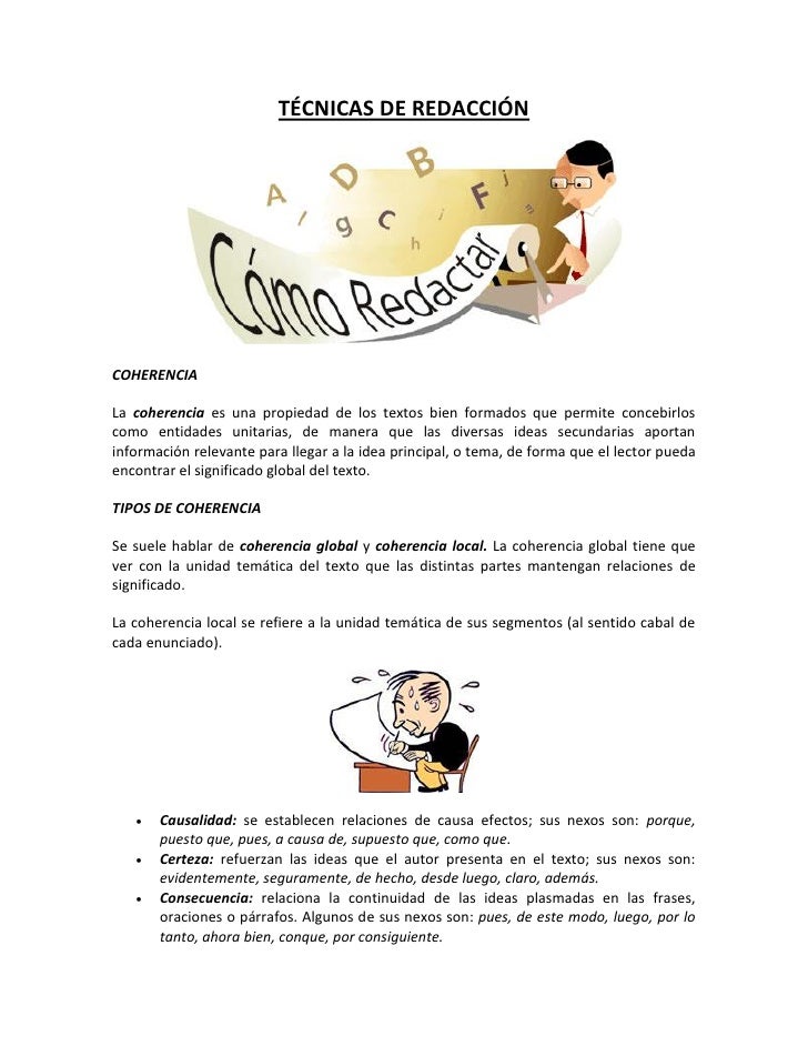 Tecnicas redaccion