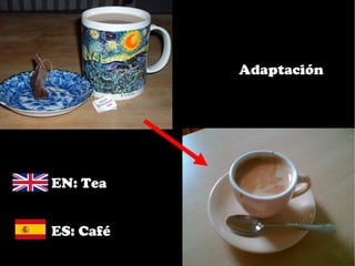 Adaptación




EN: Tea


ES: Café
 