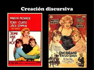 Creación discursiva
 