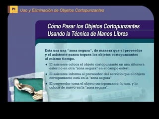 Bioseguridad - Tecnicas y procedimientos