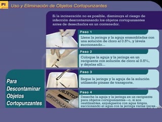 Bioseguridad - Tecnicas y procedimientos