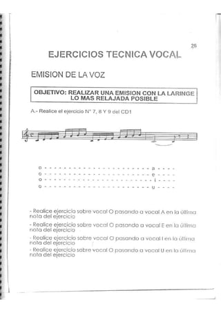 Tecnica vocal