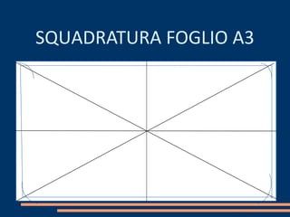 SQUADRATURA FOGLIO A3
 