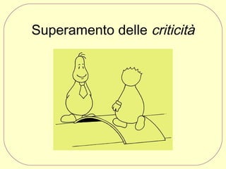Superamento delle criticità

 