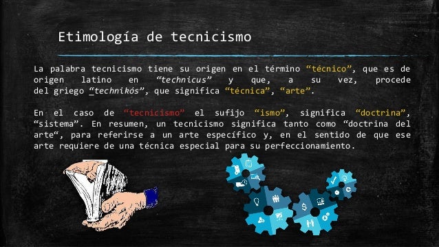 Tecnicismos