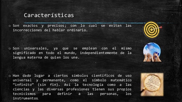 Tecnicismos