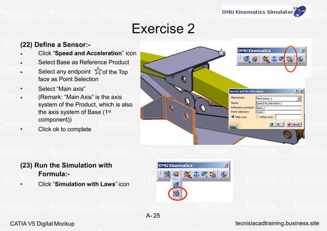 Catia Dmu Kinematic Simulation Tecnisiacad Pdf