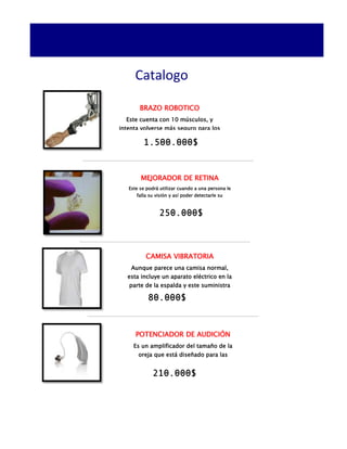 Tecno salud( catalogo)
