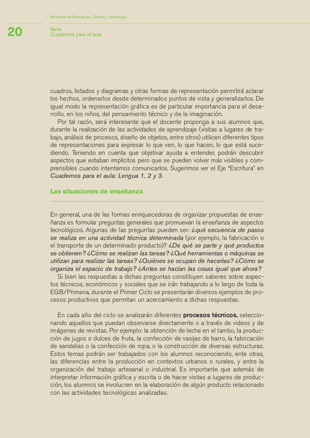 Nap primer ciclo primaria