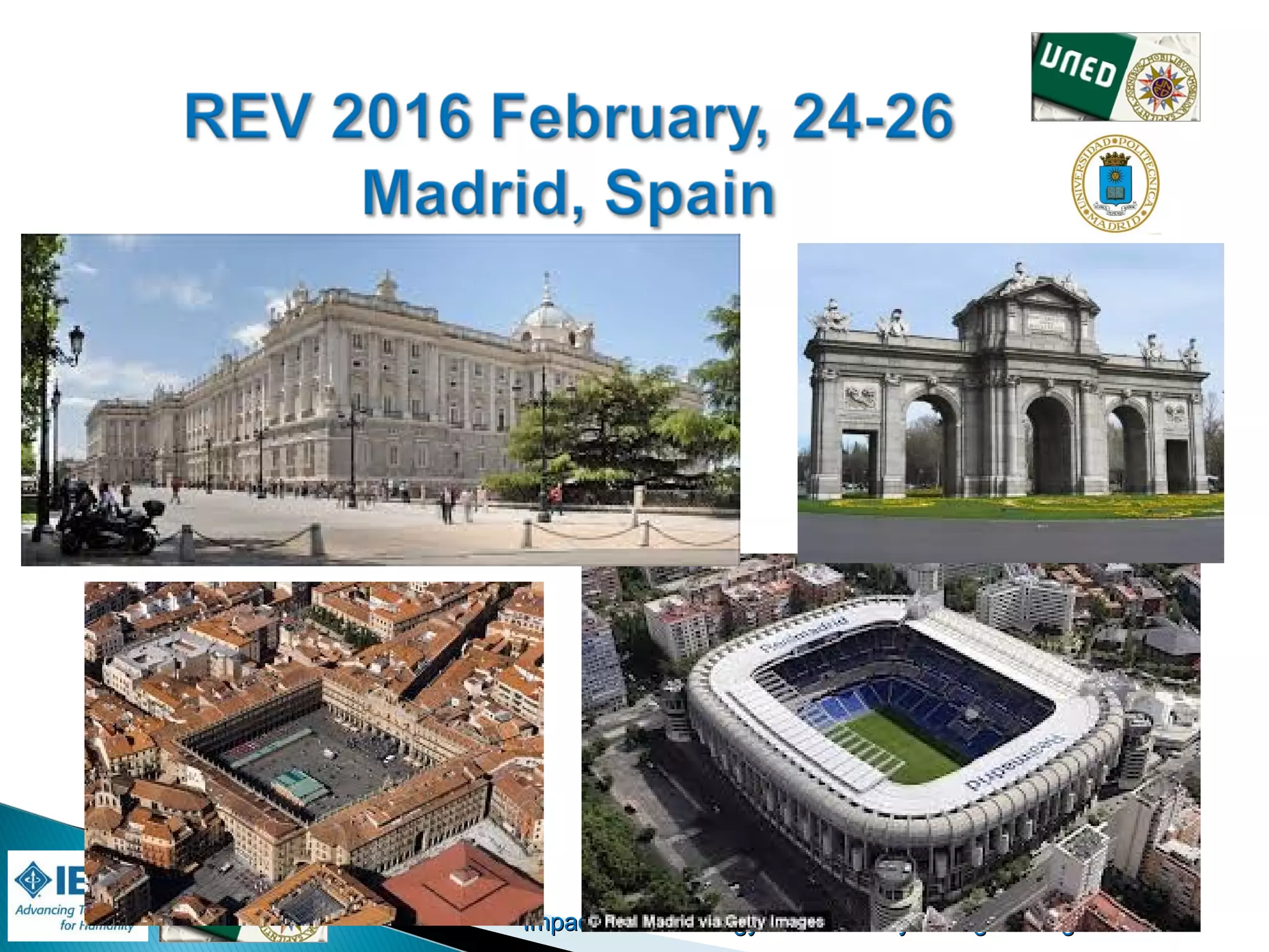 Impact of Technology and Globality in Engineering EducationImpact of Technology and Globality in Engineering Education
 