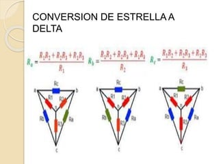 CONVERSION DE ESTRELLA A
DELTA
 