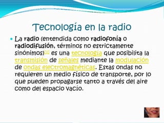 Tecnología en la comunicacion