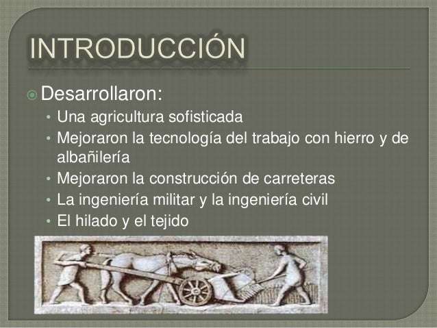 Tecnología de la antigua roma