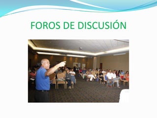 FOROS DE DISCUSIÓN

 