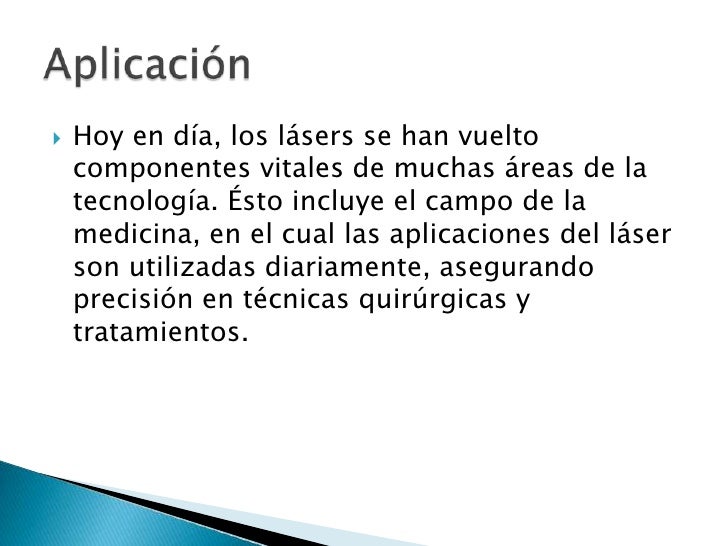 Hoy en día, los lásers se han vuelto componentes vitales de muchas áreas de la tecnología. Ésto incluye el campo de la med...