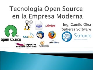 Ing. Camilo Olea Spheres Software 