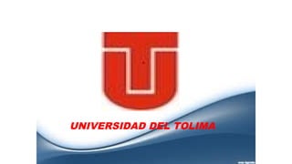 UNIVERSIDAD DEL TOLIMA
 
