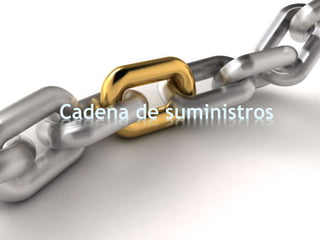 Cadena de suministros