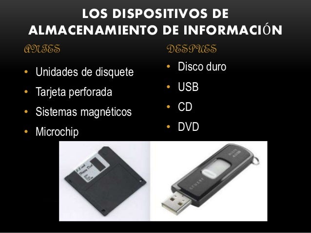 Tecnologías del pasado y del presente