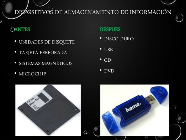 Tecnologías del pasado y del presente