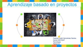 Aprendizaje basado en proyectos
Fabiola Lizeth Hernández Santos
Carné 20015247
Tecnología
Tarea 4.2
 