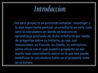 [object Object],Introduccion 